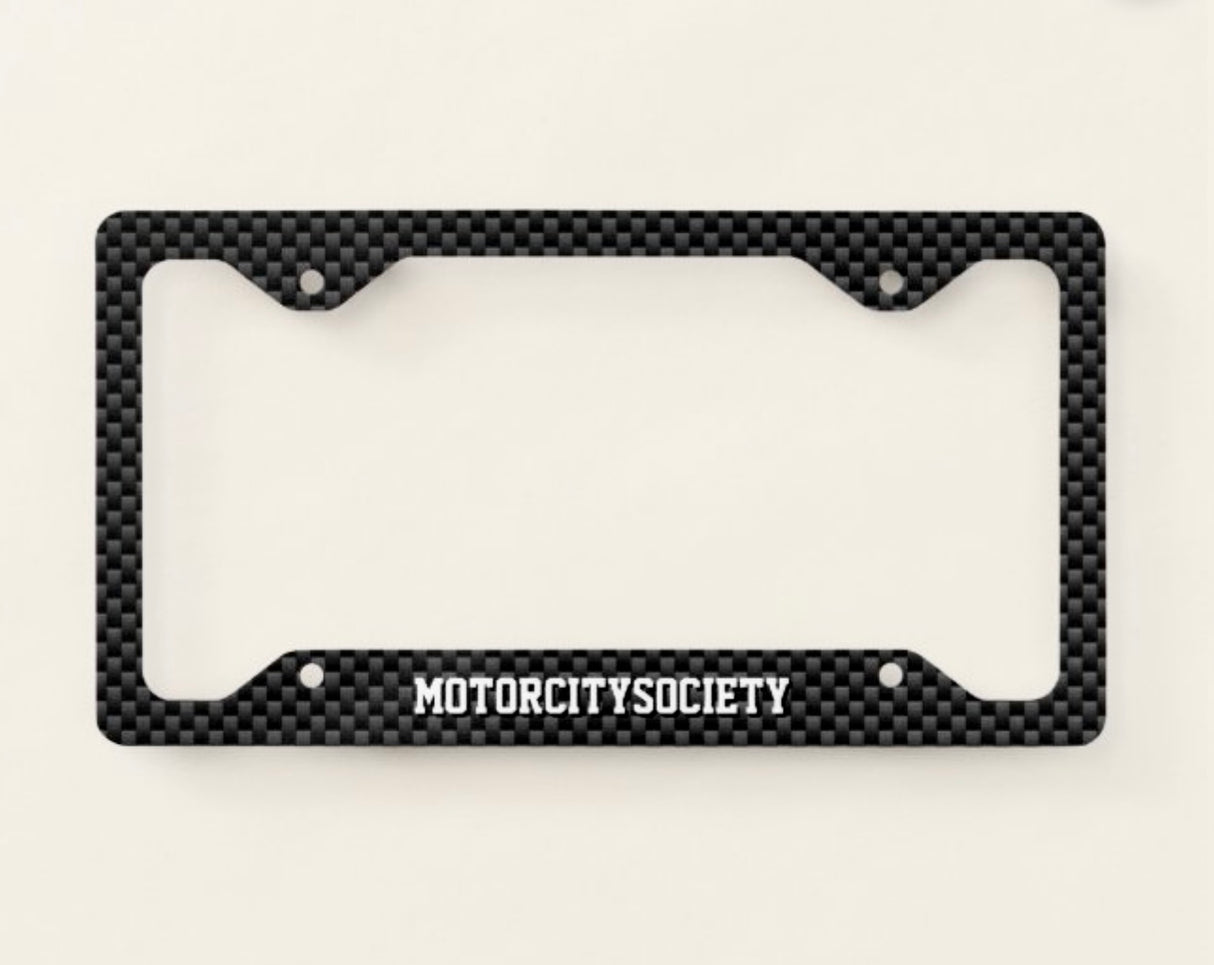 License plate frame